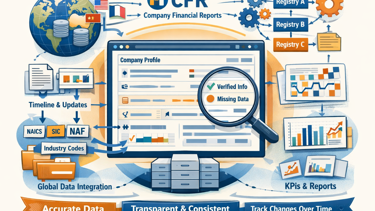 CFR: Company Financial Reports, Built on Verified Data banner